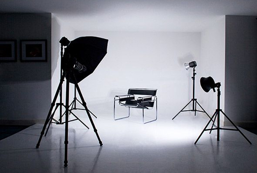 Alcove lighting studio