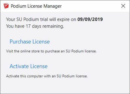 Activating Your License Su Podium
