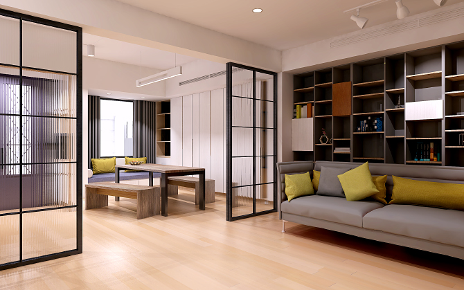 Interior render by Justin Slick