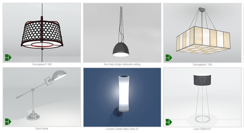 Podium Browser light fixtures